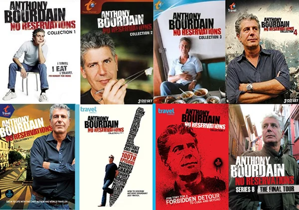 Anthony Bourdain: No Reservations — FUSSFACTORY